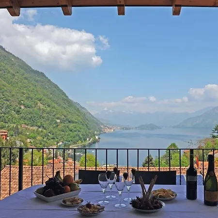 Sleeps 8 Pool Lägenhet Argegno